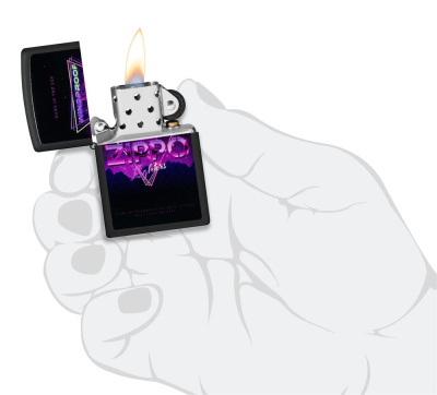 Зажигалка ZIPPO Sign Design с покрытием Black Matte, латунь/сталь, черная, 38x13x57 мм (без бензина) Зажигалка ZIPPO Sign Design с покрытием Black Matte, латунь/сталь, черная, 38x13x57 мм (без бензина)