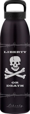 фляга Freedom LOD / 473 мл. / чёрная матовая / коробка / Liberty