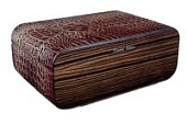 Хьюмидор Gentili на 40 сигар Limited Edition, SV40-Croco-dark Хьюмидор Gentili на 40 сигар Limited Edition, SV40-Croco-dark