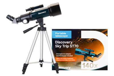 Телескоп Levenhuk Discovery Sky Trip ST70 с книгой Телескоп Levenhuk Discovery Sky Trip ST70 с книгой