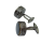 Запонки Cufflinks Inc. Круглые шайба с агатом, черный металлик, CF65