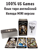 Карты Таро "Deviant Moon Tarot Miniature Borderless" US Games / Девиантное Лунное Таро Миниатюрное