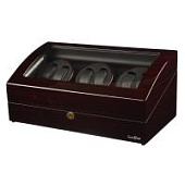 Шкатулка Luxewood для подзавода 6-ти и хранения 7-ми часов LW038-51-F-5, венге