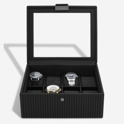 Шкатулка LC Designs для хранения 8-ми часов арт.76860, черная