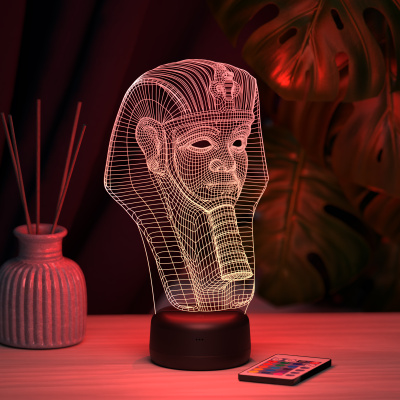3D ночник Маска Тутанхамона