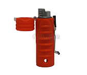 Турбо зажигалка для экстремальных ситуаций Windmill Quest W03-0004, orange smoke
