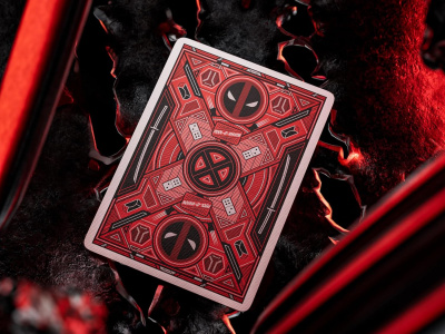 Карты "Theory11 Deadpool playing cards"