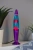 Лава лампа Amperia Rocket Розовая/Синяя (35 см)