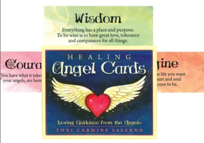 Карты Таро "Healing Angel Cards" Blue Angel / Карты Исцеляющего Ангела