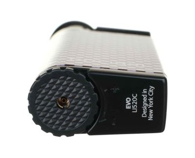 Зажигалка сигарная Colibri Evo, серебристый карбон Зажигалка сигарная Colibri Evo, серебристый карбон