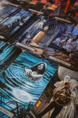 Карты Таро "Tarot of the Vampires" Llewellyn / Таро Вампиров