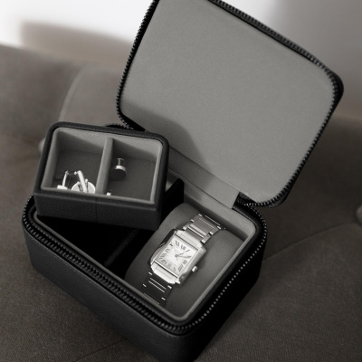 Шкатулка-футляр LC Designs для хранения часов и запонок арт.76205