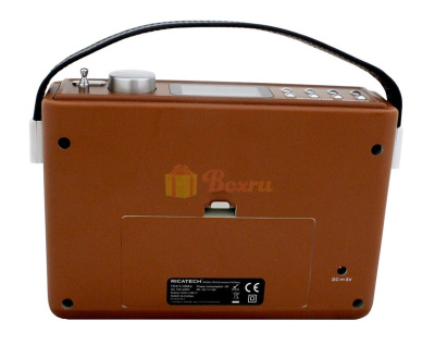 Радиоприемник ретро Ricatech PR78Br, коричневый