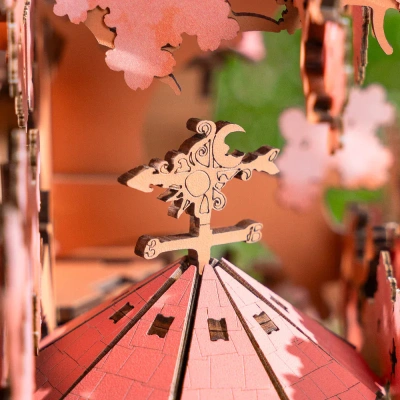 Деревянный конструктор Домик на дереве Сакура Robotime Sakura Tree House