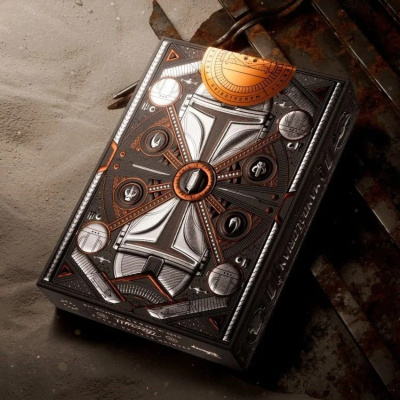 Карты "Theory11 Mandalorian V2 Stars Wars playing cards"