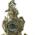 Часы каминные с маятником "Конша", золото