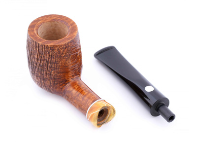 Трубка Mastro de Paja Pettinata Classica с цветным кольцом