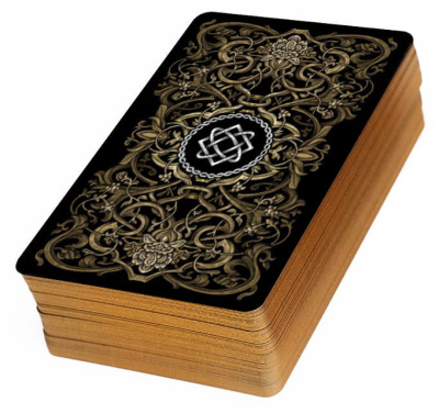 Карты Таро The Slavic Legends Tarot - LARGE Version 14cm, Taroteca / Славянские Легенды 14 см, золот