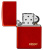 Зажигалка ZIPPO Classic с покрытием Metallic Red, латунь/сталь, красная, матовая, 38x13x57 мм Зажигалка ZIPPO Classic с покрытием Metallic Red, латунь/сталь, красная, матовая, 38x13x57 мм