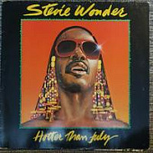 Виниловая пластинка Стиви Уандер, Stevie Wonder, Hotter than july, бу