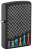 Зажигалка ZIPPO Chess Pieces с покрытием Black Matte, латунь/сталь, черная 38x13x57 мм