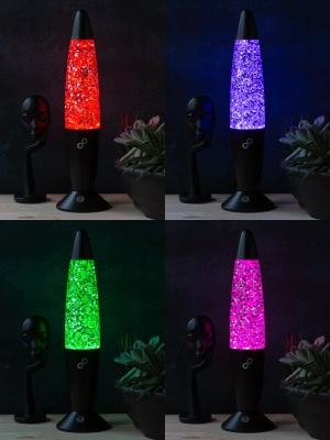 Лава лампа Amperia Rocket Smart Сияние (34 см) Black Лава лампа Amperia Rocket Smart Сияние (34 см) Black