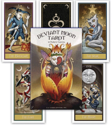 Карты Таро: "Deviant Moon Tarot Premier Edition" (Премиум издание)