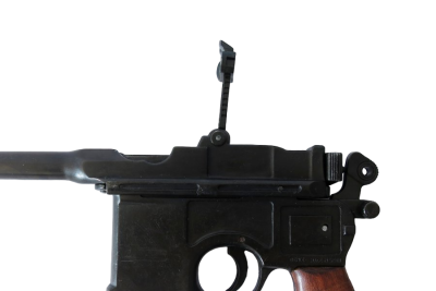Макет. Пистолет Mauser C96 ("Маузер") с деревянной кобурой-прикладом (Германия, 1896 г.)