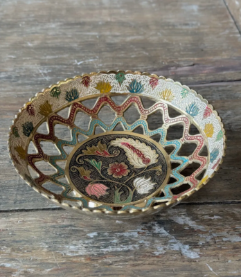 Конфетница цветная темная эмаль Конфетница цветная темная эмаль