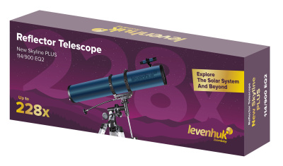 Телескоп Levenhuk New Skyline PLUS 114/900 EQ2 Телескоп Levenhuk New Skyline PLUS 114/900 EQ2