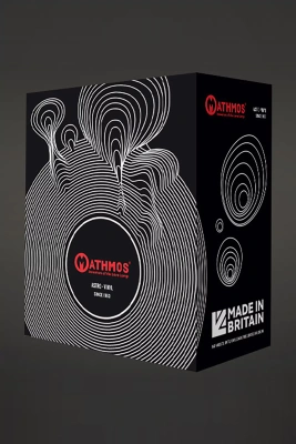 Лава-лампа Mathmos Astro Black Vinyl Оранжевая/Желтая (Воск)