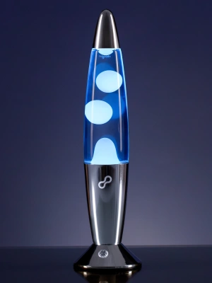 Лава лампа Amperia Rocket Smart Белая/Прозрачная (34 см) Chrome Лава лампа Amperia Rocket Smart Белая/Прозрачная (34 см) Chrome