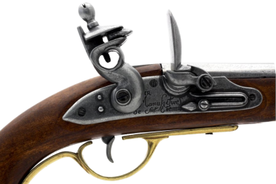 Макет. Кавалерийский пистоль (Франция 1800 г.)