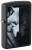 Зажигалка ZIPPO Two Wolves с покрытием Black Matte, латунь/сталь, черная, 38x13x57 мм (без бензина)