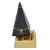 Пирамида-держатель  LC Designs для украшений большая арт.73729, черная с золотом