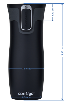 Термокружка Contigo West Loop 2.0 стальная 0,47л. с коробкой