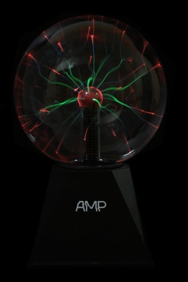 Плазменный шар Amperia Greenflow 16см (Тесла) Audio