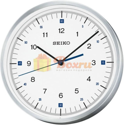 Модные настенные часы Seiko, QXA566AL, в алюминиевом корпусе