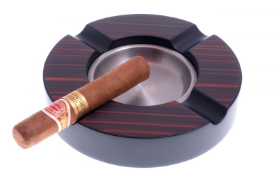 Пепельница сигарная Lubinski на 4 сигары, Эбеновое дерево, E643