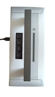 Беспроводная акустика GPO Bronx Bluetooth с USB, серебряный