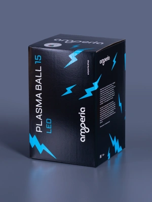 Плазменный шар Тесла Amperia Glow 15 см RGB / Audio