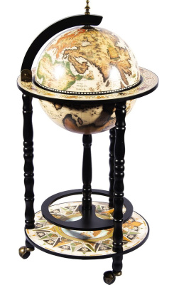 Глобус-бар напольный "Карта мореплавателя", d=33 см Глобус-бар напольный "Карта мореплавателя", d=33 см