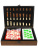 Комплект игр 2 в 1 в деревянном футляре (русское лото, шахматы), 26х19х7 см