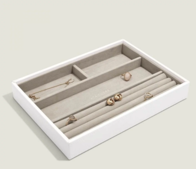 Лоток LC Designs для хранения украшений арт.70958, белый