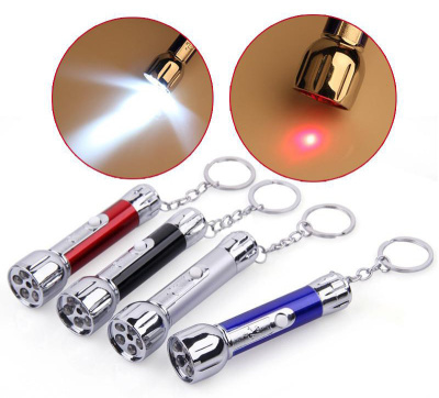 Фонарь-указка Kromatech светодиодный (5 LED), с красным лазером, 24 шт.
