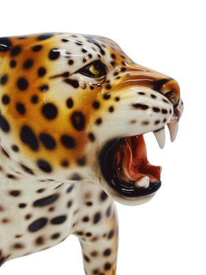 Статуэтка ростовая интерьерная "Леопард" Статуэтка ростовая интерьерная "Леопард"