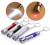 Фонарь-указка Kromatech светодиодный (5 LED), с красным лазером, 24 шт.