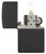 Зажигалка ZIPPO Classic с покрытием Black Crackle™, латунь/сталь, чёрная, матовая, 38x13x57 мм