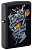 Зажигалка ZIPPO Darts с покрытием Black Matte, латунь/сталь, черная 38x13x57 мм