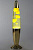 Лава-лампа 35см Жёлтая/Прозрачная (Воск) Хром
